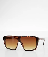 Oversized Shield Sunglasses