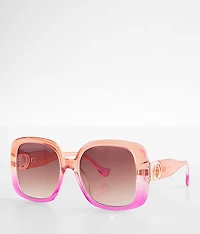 Ombre Square Sunglasses