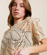 Open Weave Top