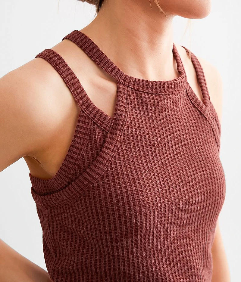 High Neck Layered Tank Top