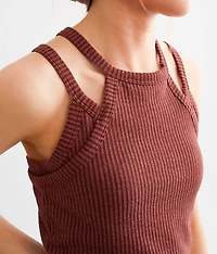 High Neck Layered Tank Top