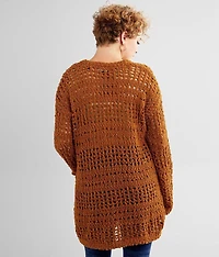 Chenille Cardigan Sweater