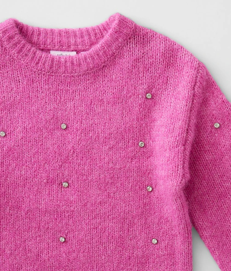 Girls - Rhinestone Sweater
