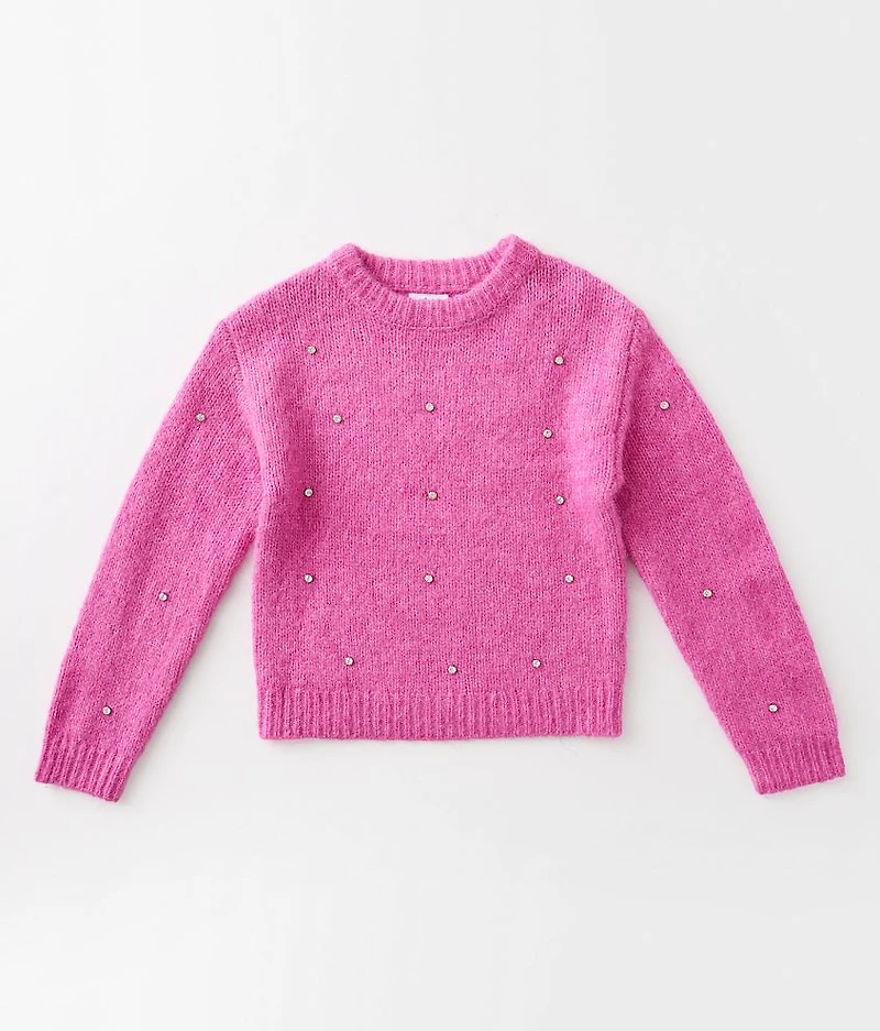 Girls - Rhinestone Sweater