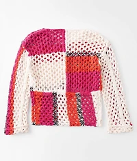Girls - Color Block Sweater