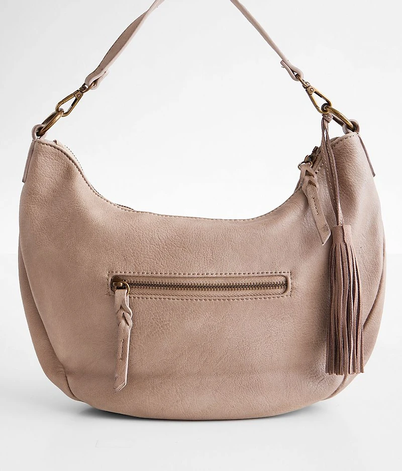 Pattern Strap Hobo Purse