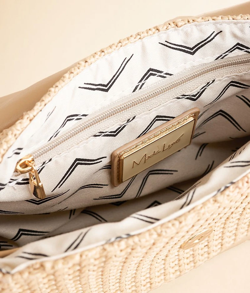 Woven Crossbody Purse