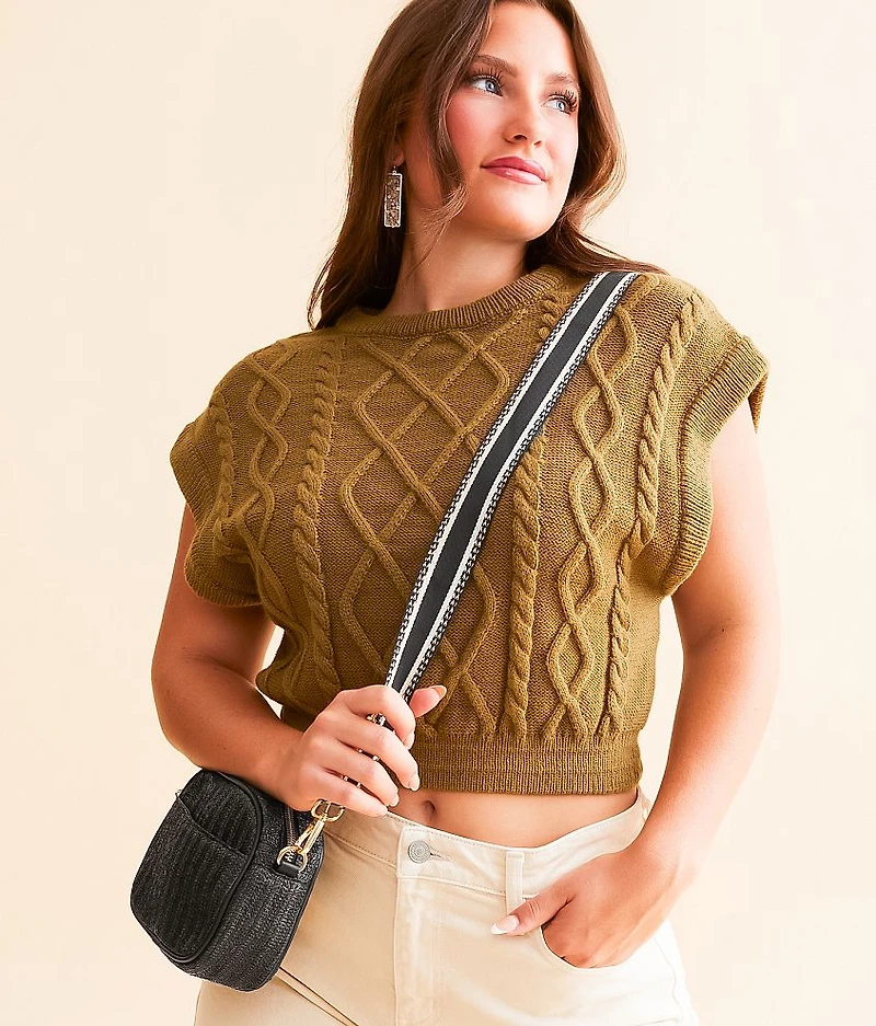 Woven Crossbody Purse