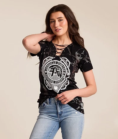 Jupiter Lace-Up T-Shirt