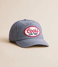 Coors On Tap Striped Hat