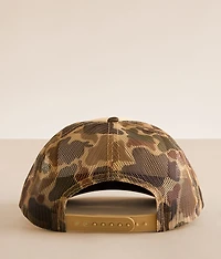Waylon Jennings Camo Trucker Hat