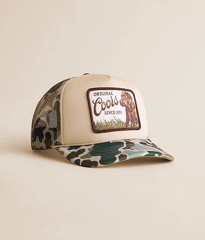 Coors Lab Camo Trucker Hat