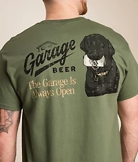 Garage Beer Always Open T-Shirt