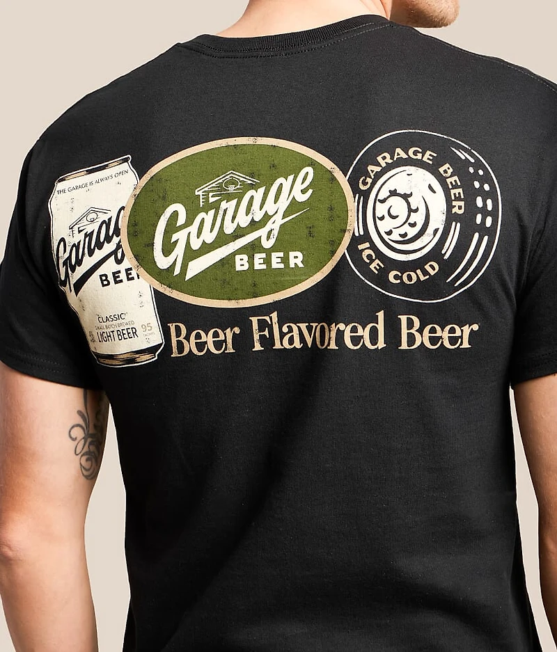 Garage Beer Patches T-Shirt