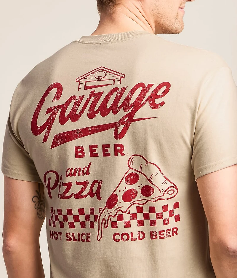 Garage Beer Pizza T-Shirt