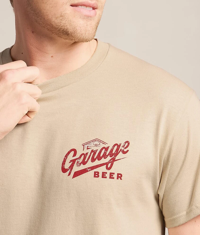 Garage Beer Pizza T-Shirt