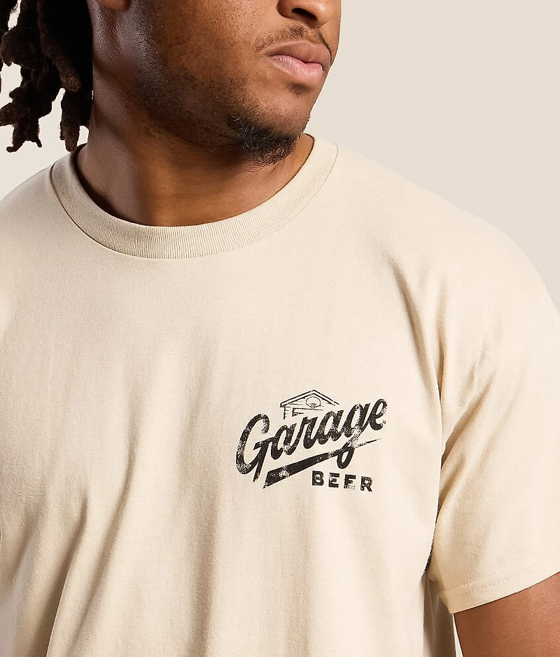 Garage Beer Pool Bear T-Shirt