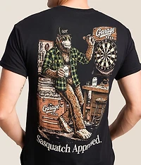 Garage Beer Sasquatch Approved T-Shirt