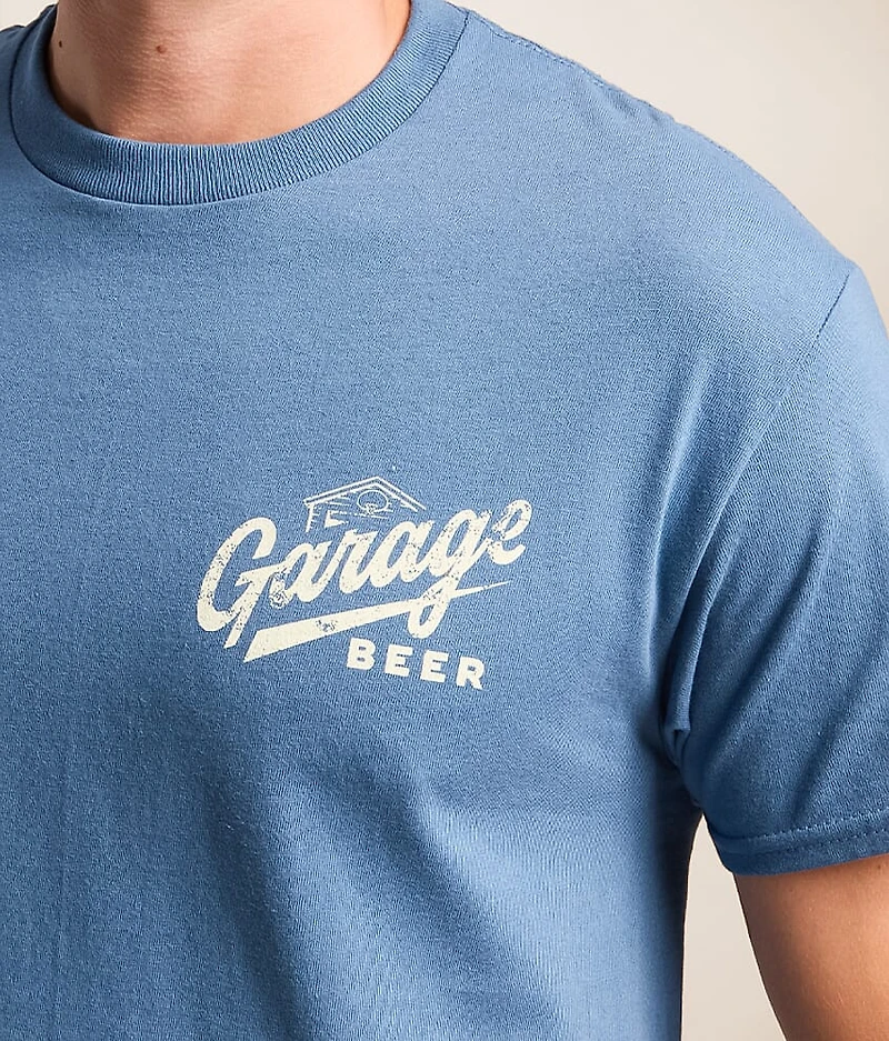 Garage Beer Summer Dog T-Shirt