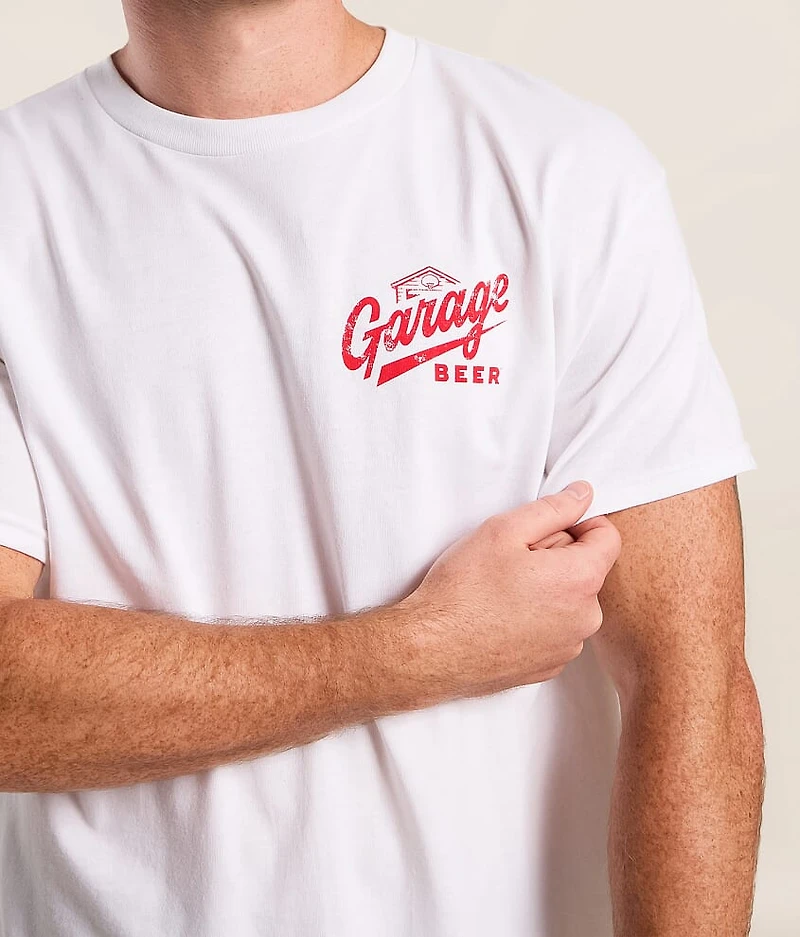 Garage Beer American Made Dog T-Shirt