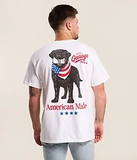 Garage Beer American Made Dog T-Shirt