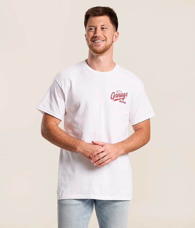 Garage Beer American Made Dog T-Shirt