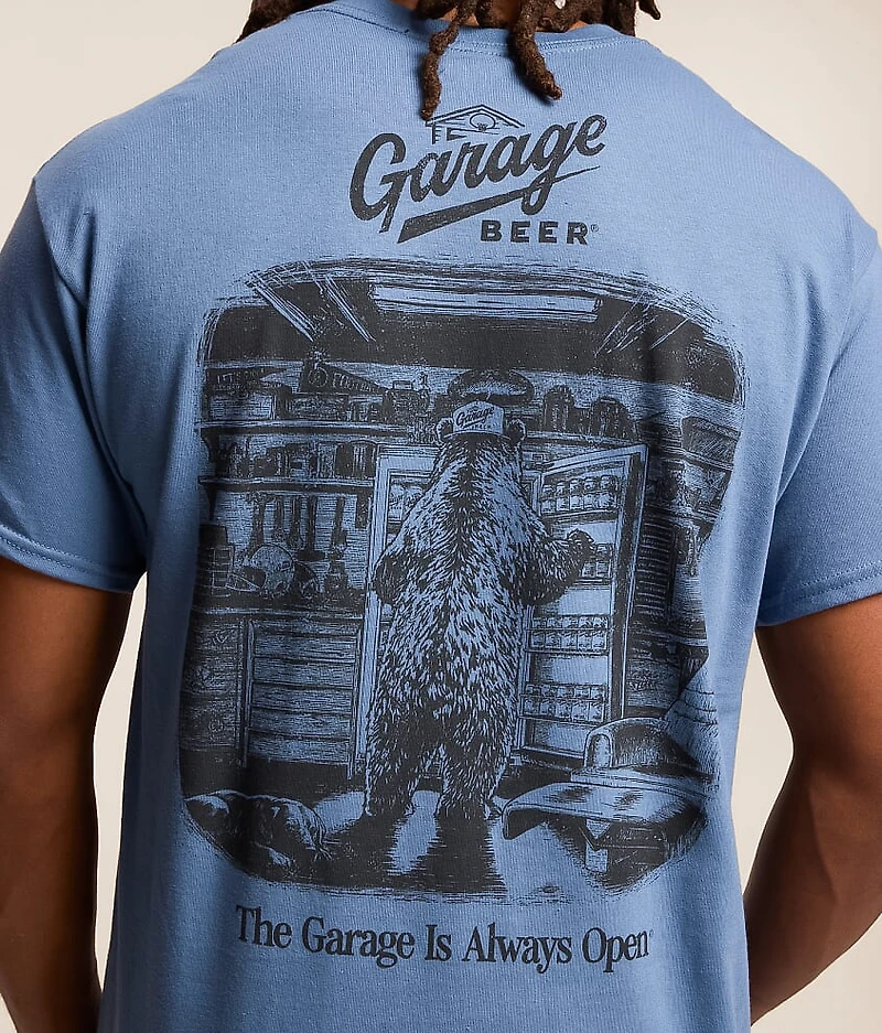 American Needle Garage Beer Bear T-Shirt