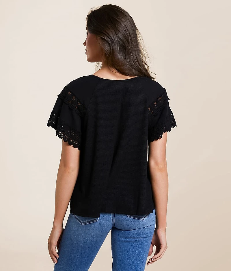 Flowy Ribbed Top