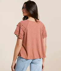 Flowy Ribbed Top