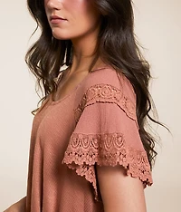 Flowy Ribbed Top