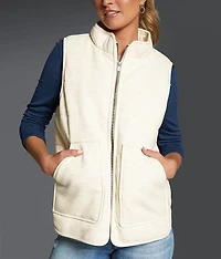 Knit Puffer Vest