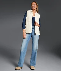 Knit Puffer Vest