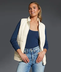 Knit Puffer Vest