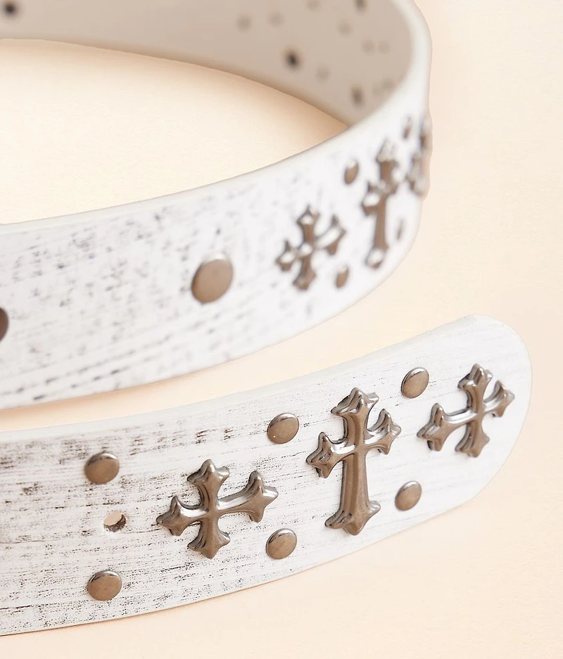 Studded Cross Belt