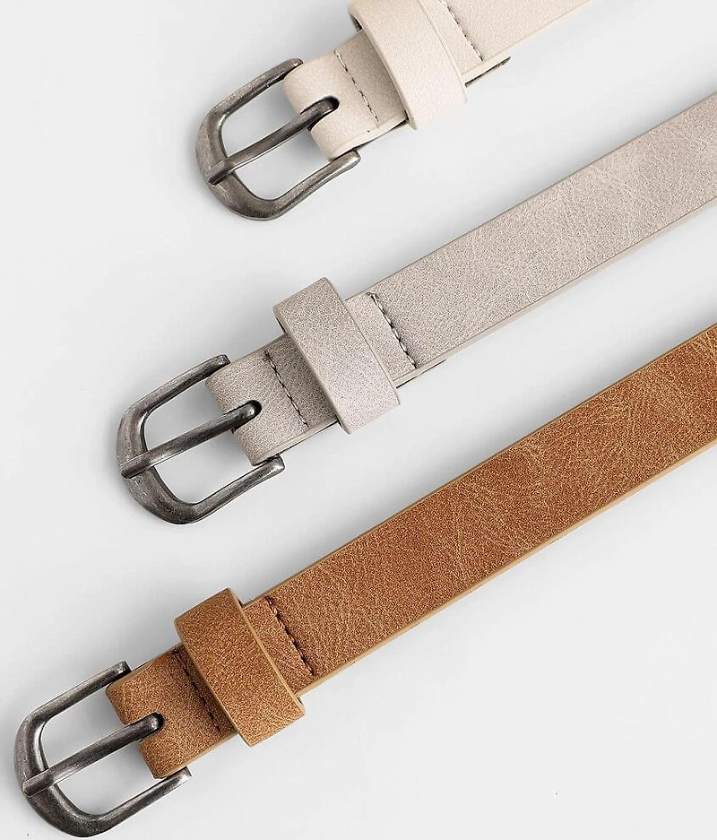 3 Pack Belt Set