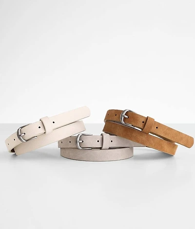 3 Pack Belt Set