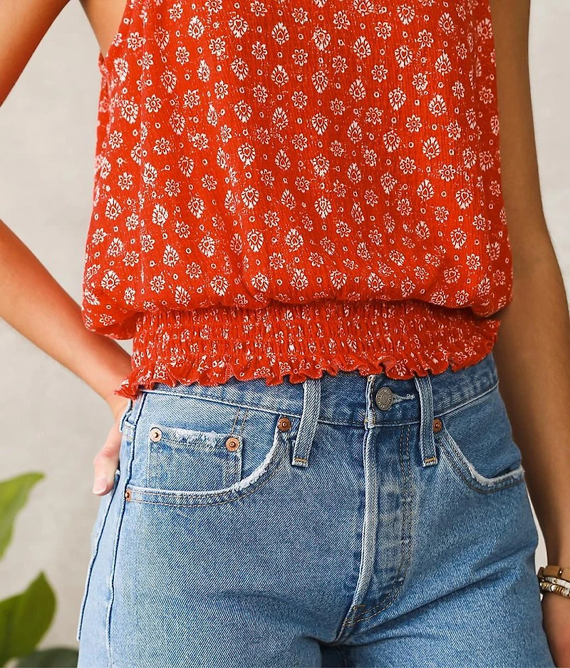 Floral Tank Top