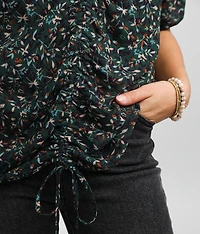 Floral Woven Top