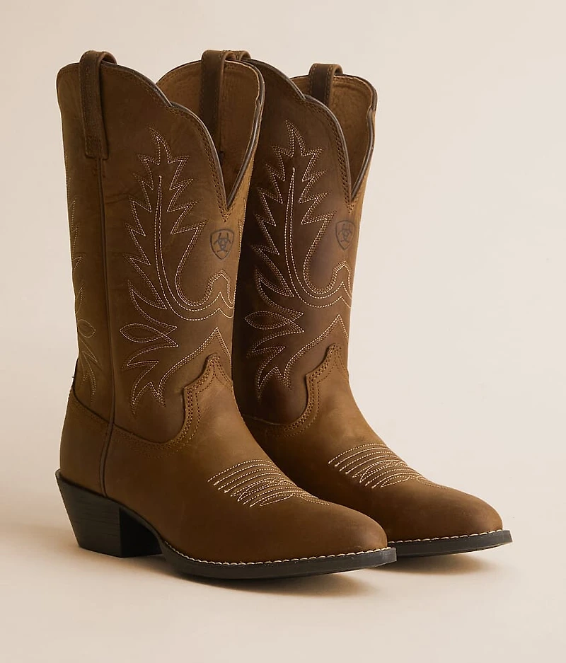Heritage Wide Calf Leather Western Boot