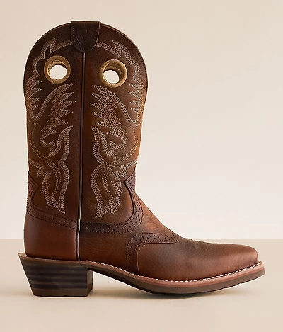 Ariat Heritage Roughstock Leather Cowboy Boot
