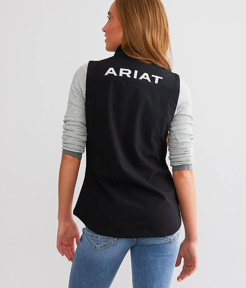 New Team Grid Softshell Vest