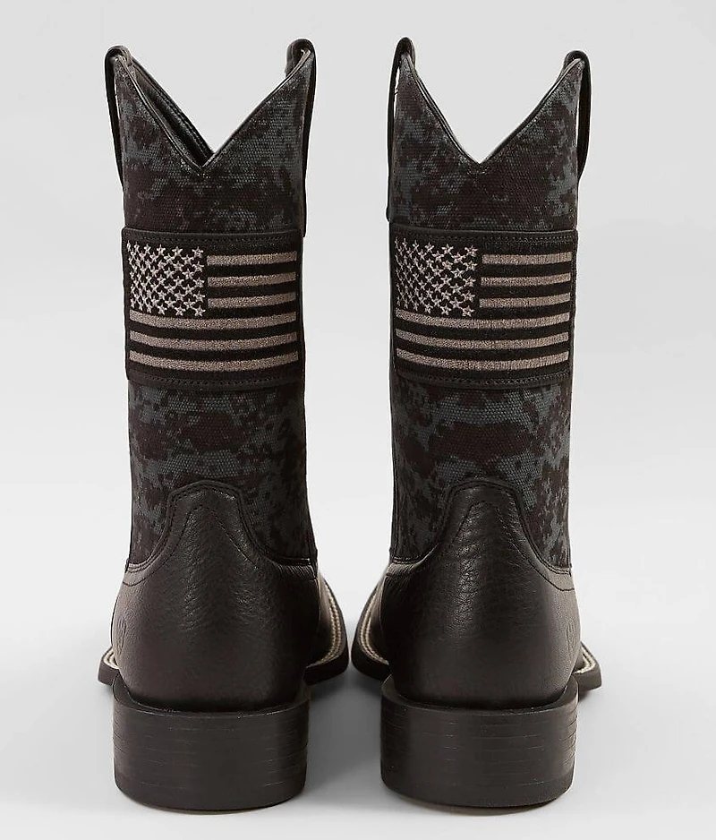 Sport Patriot Leather Cowboy Boot