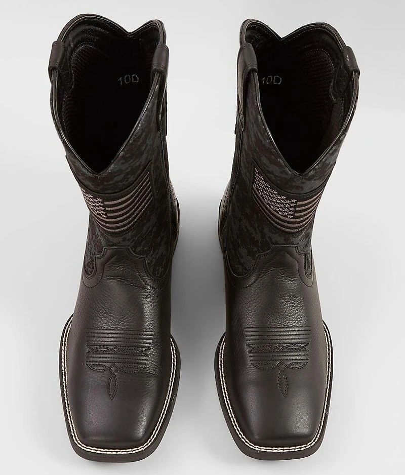 Sport Patriot Leather Cowboy Boot