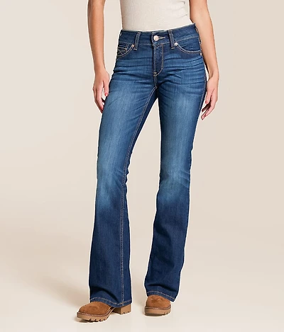 Mid-Rise Boot Stretch Jean