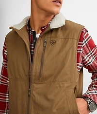 Grizzly Canvas Insulated Vest
