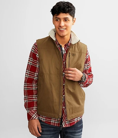 Grizzly Canvas Insulated Vest