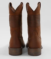 Rambler Patriot Leather Cowboy Boot