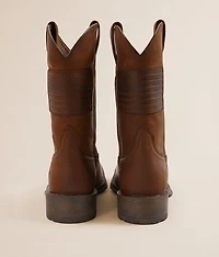 Rambler Patriot Leather Cowboy Boot