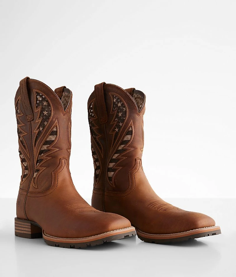 Hybrid VentTEK™ Leather Cowboy Boot