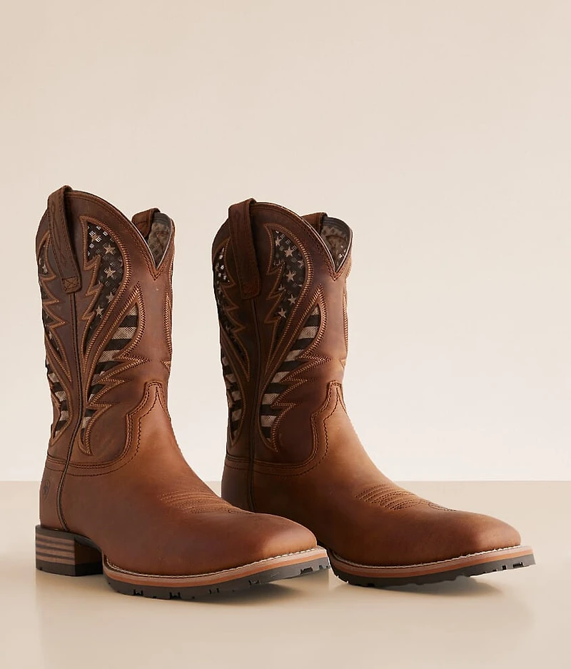 Hybrid VentTEK Leather Cowboy Boot